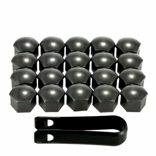 17mm Halford Wheel Lug Nut Bolt Cover s, Wheel Nut Cover with Clips