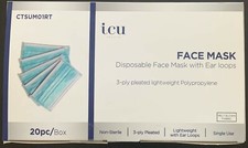 box of 20 Face Masks , blue
