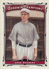 JAKE DAUBERT UD GOODWIN CHAMPIONS SHORT PRINT DODGERS SP #198 2013 UPPER DECK