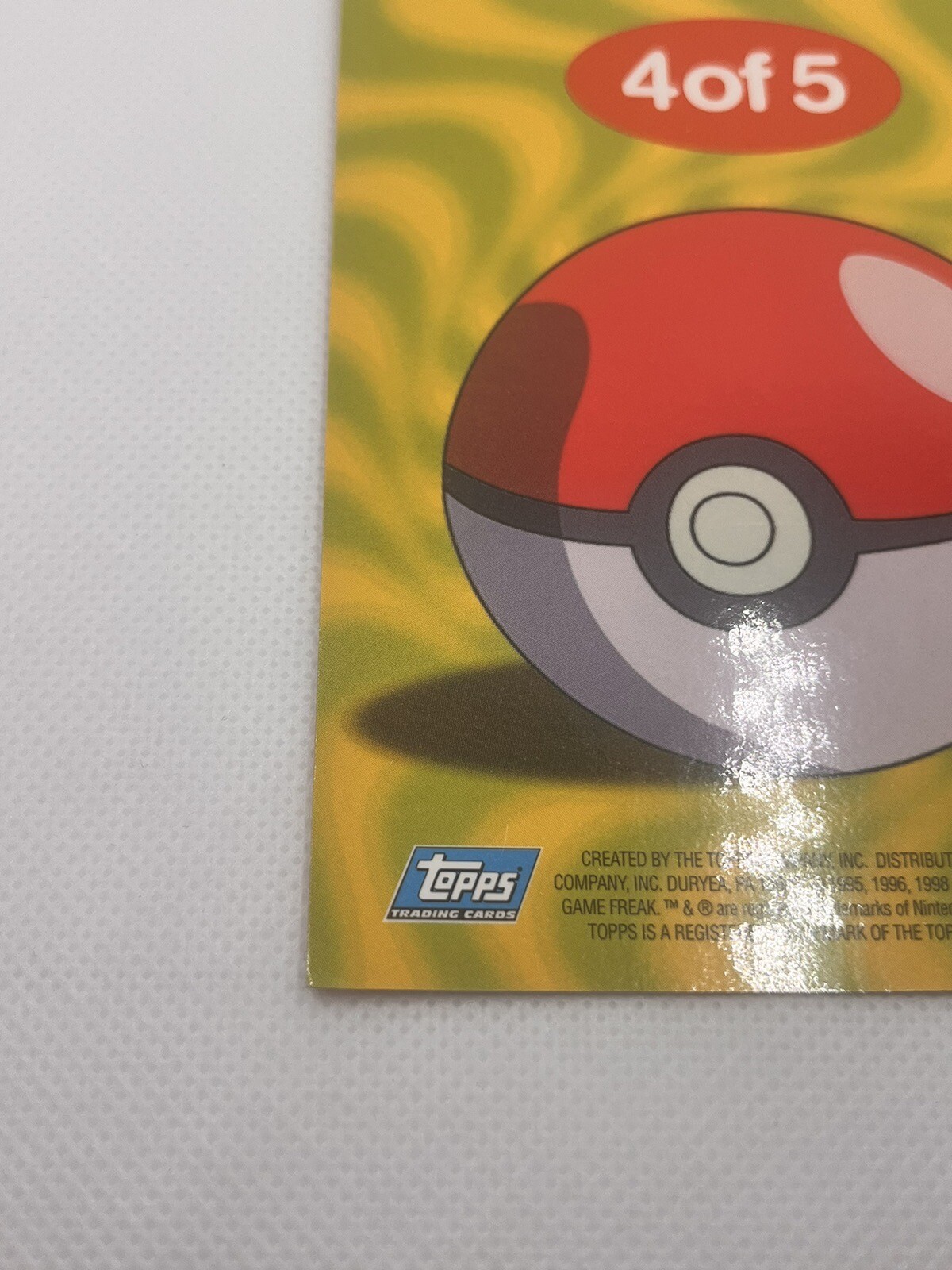 1999 Topp Series 1 Pokemon TV Animation Edition Box Topper Charmander #4 - Picture 6 of 13