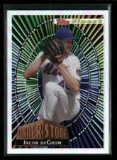 2022 Finest #94FC-JD Jacob deGrom 1994 Topps Finest Cornerstones