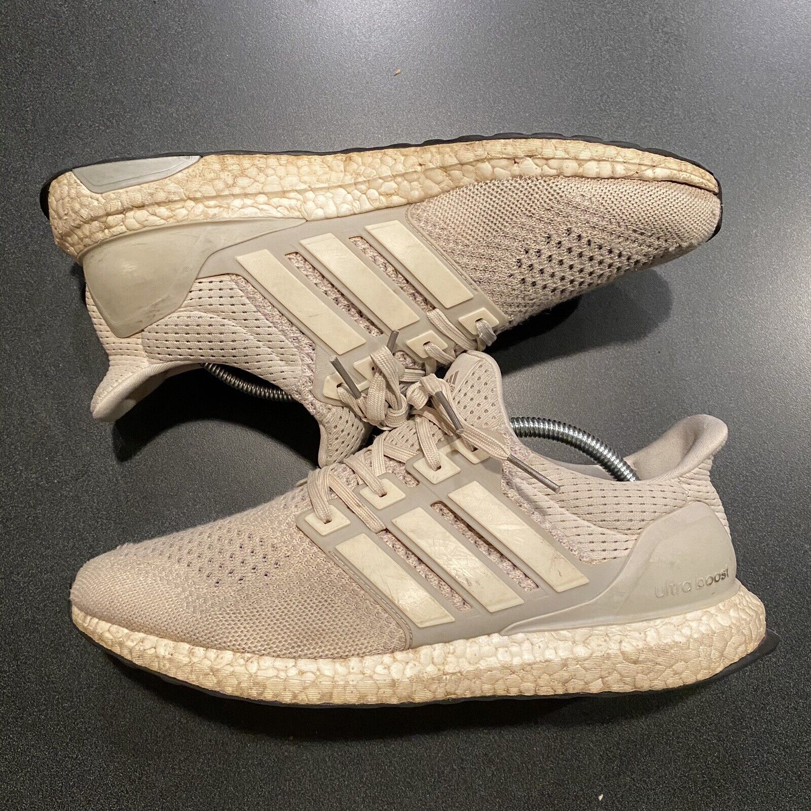 cream ultra boost outfit