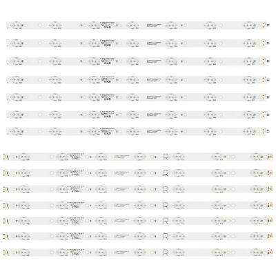 14pcs LED-Streifen für Philips 55PFF5701 55PUS6501 55PUS6581 GJ-2K16-550-D714-V4