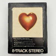 Mary Russell - Heart of Fire- Restored 8 Track Tape - New Pad and Splice