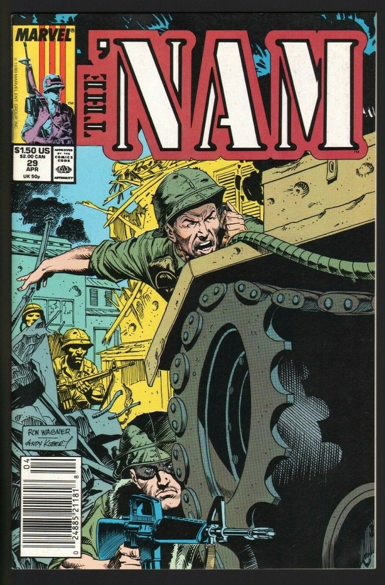 1989 April The Nam - Marvel Comic Book #29 | eBay