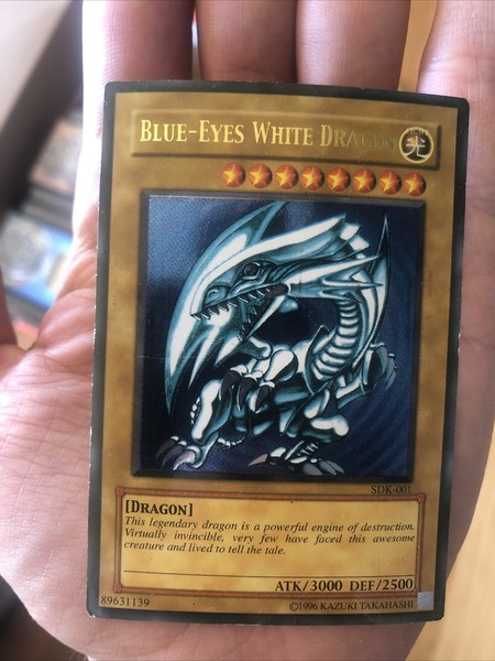 Blue eyes white dragon Sdk 001 Yugioh Ultra Rare Deck Colección Limited Edition