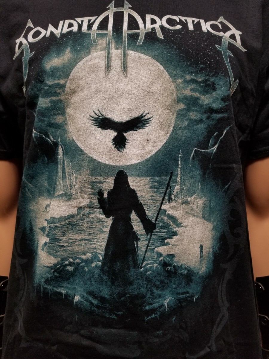 SONATA ARCTICA the raven still flies over TOUR Band T -Shirt | eBay