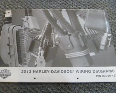 2013 Harley Davidson Street Bob Motorcycle Electrical Wiring Diagrams Manual xz