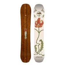 ARBOR 2025 SWOON CAMBER 143cm WOMEN'S ALL MTN SNOWBOARD, NEW