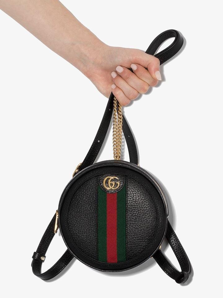 Gucci グッチ★Ophidia Web Round Mini Backpack Gucci Ophidia Mini Flora GG Round Web Monogram Backpack