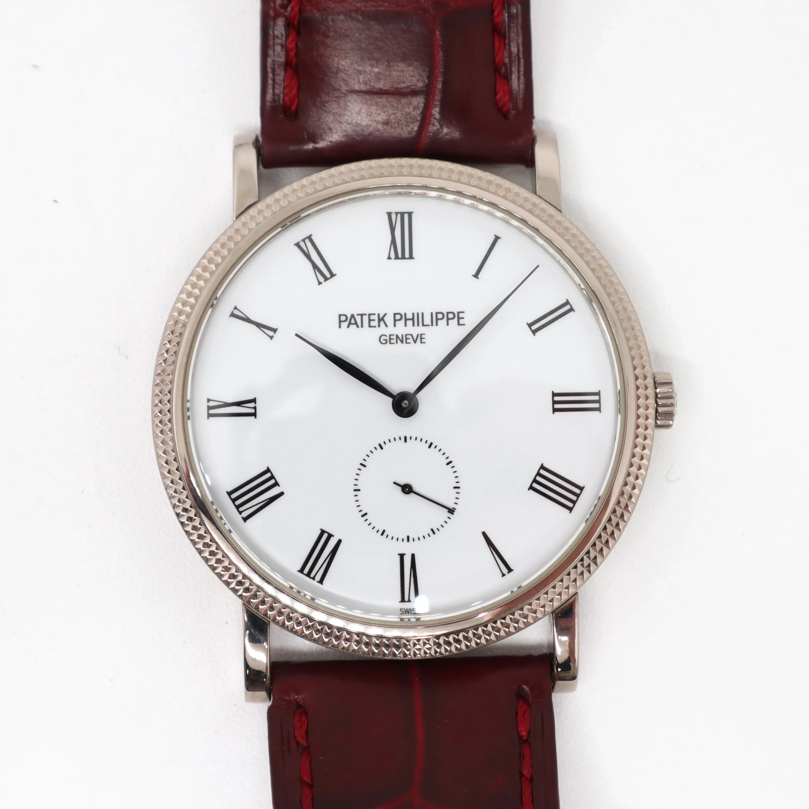 2010s Mint Patek Philippe 5119G 36mm 18k White Gold Manual Calatrava Watch