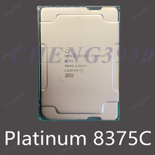 Intel Xeon Platinum 8375C 2.90ghz 32 cores 64 threads lga-4189 CPU processor
