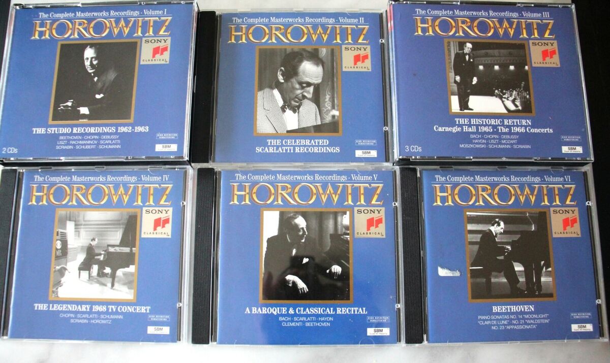 Vladimir Horowitz, The Complete Masterworks Recordings 1962-1973, 13 CD Box Set Vladimir Horowitz, The Complete Masterworks Recordings 1962-1973, 13 CD Box Set