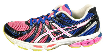ASICS GEL-EXALT Women's Running Shoes Pink Black Blue White Size 6.5 T379N