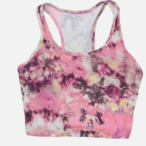 Calvin Klein Performance Printed Racerback Women's Crop Tank Top 11301