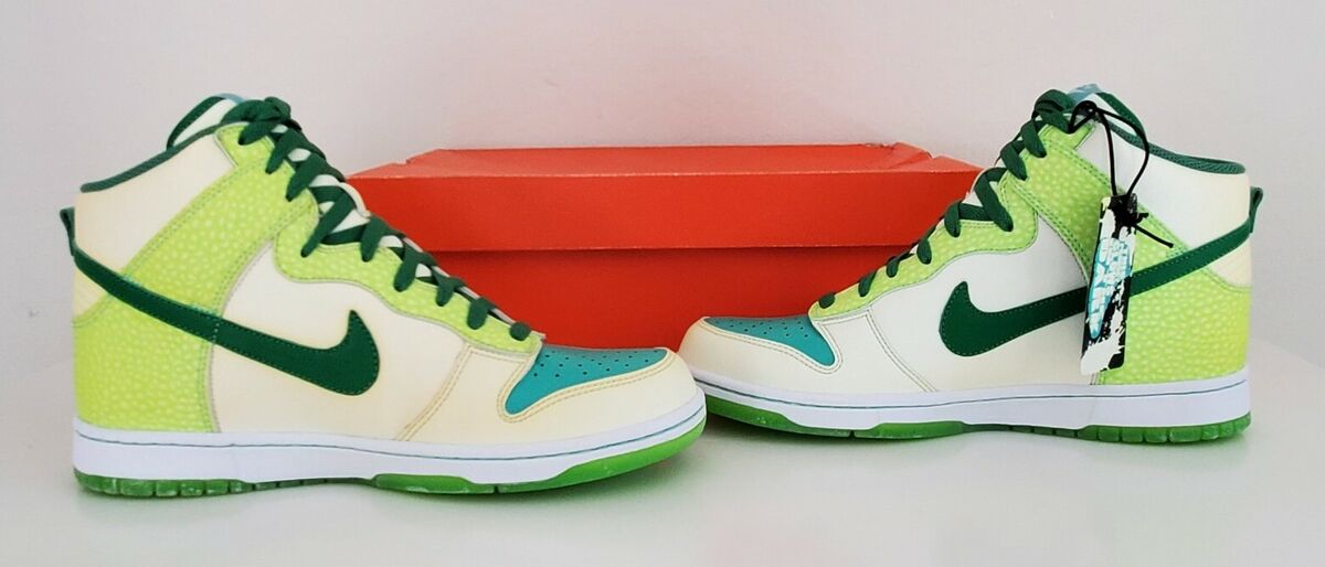 Nike Dunk High Premium Glow in the Dark 2 II Sz 9 312786-131 Nike Dunk High Premium Glow in the Dark 2 II Sz 9 312786-131