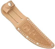 MARBLE'S LEATHER SHEATH FOR UP TO 4.25" STRAIGHT FIXED BLADE KNIFE, MR533