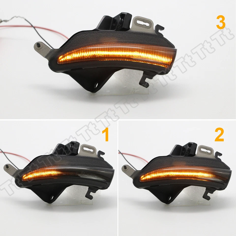 Luz de señal de giro de espejo lateral LED secuencial para Lexus IS250 IS350 IS300 ES RC F Foto 2 de 4