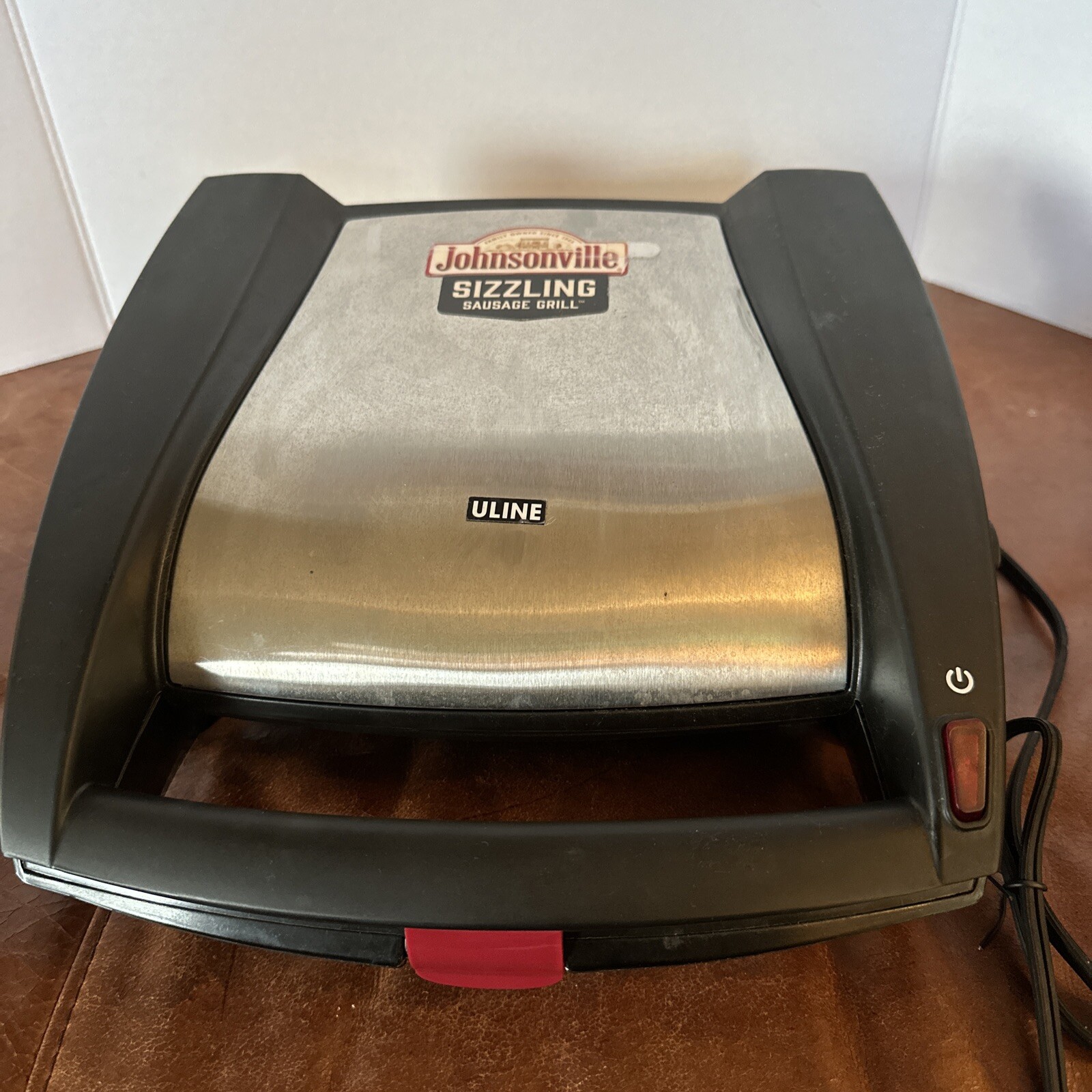 Johnsonville Sizzling Sausage Grill Indoor Electric Grill BTG0498 No