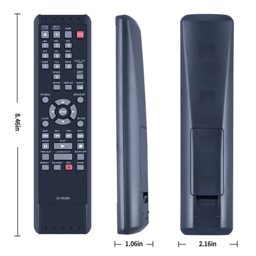 SE-R0265 Remote Control For Toshiba DVD Recorder D-R430 D-R420 D-KR40 D-R400 - Picture 5 of 7