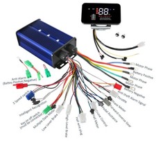 48V 60V 72V 84V Brushless Motor Controller LCD Display Electric Bike Scooter