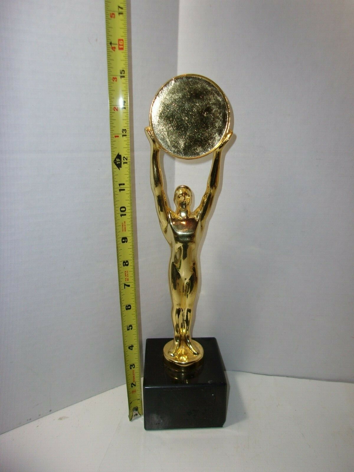 Large Award Trophy Figure w/ Solid heavy base