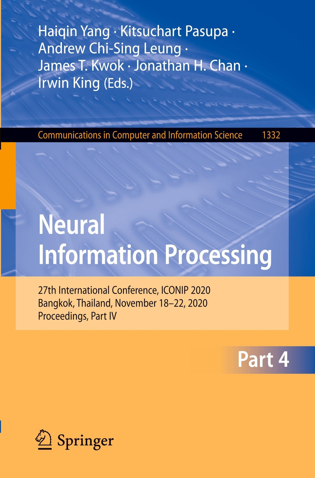 Thumbnail - Neural Information Processing | Haiqin Yang (u. A.) | Taschenbuch |
