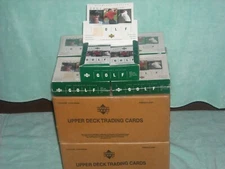 5 PACK LOT! FROM GREEN HOBBY BOX 2001 UPPER DECK GOLF PREM ED TIGER WOODS MINT!!