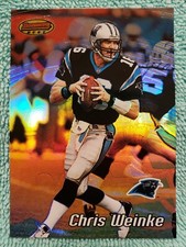 2002 BOWMAN'S BEST CHRIS WEINKE #2 CAROLINA PANTHERS 