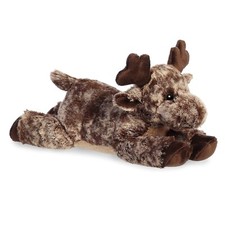 Maia Moose Flopsie 12" Laying Aurora Plush Beautiful Soft Plush Toy 31930
