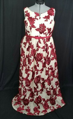 white christmas dresses Red and Cream Floral Off Shoulder Short Dress