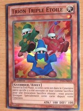 Carte Yu-Gi-Oh! ZTIN-FR019 Trion Triple Etoile (Super Rare) 1ere Edition