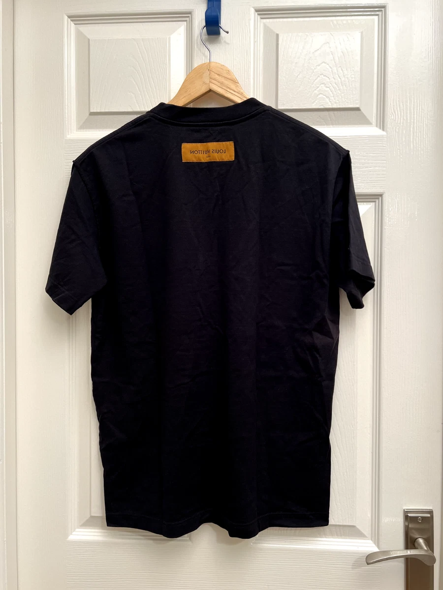 Louis Vuitton Black VCCM09 Black Tee Japan Only CA36929 Size S | eBay 