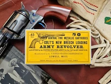 Reproduction vintage US Cartridge Co.  .45 Colt Cartridge Box