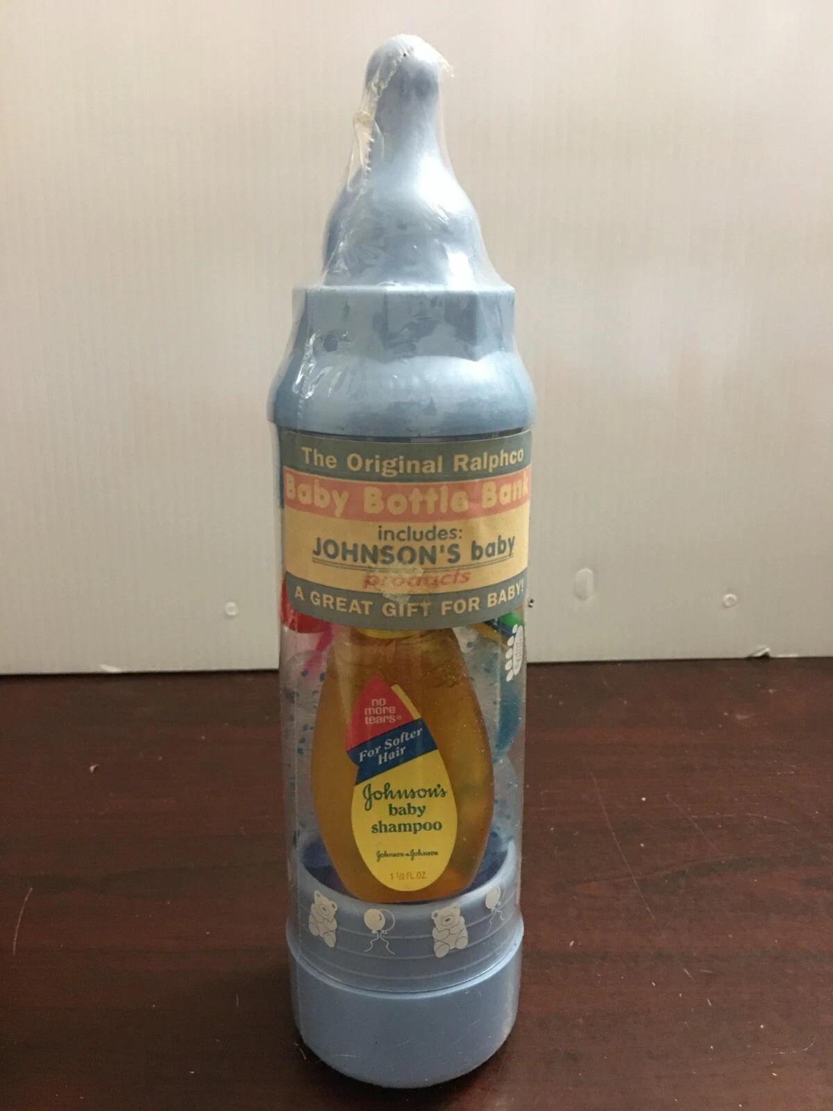 Johnson's Baby Shampoo Gift Bottle Bank VINTAGE 80s 90s Toy (Decorative Use Only
Opens in a new wind