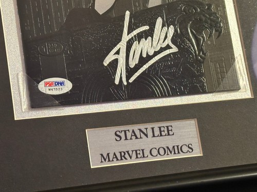 Stan Lee Signed Autographed Shadowhawk II Custom Framed Marvel Comic w/ PSA COA - Picture 7 of 9