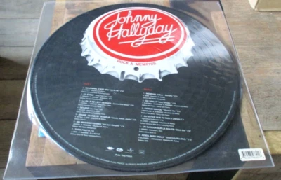Johnny Hallyday-Vinyle 33T Picture-Rock a Memphis-Mercury 2013 - Photo 1/2