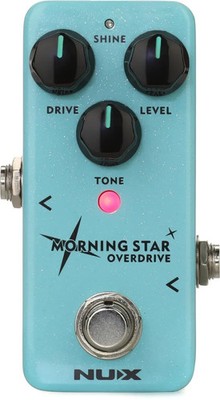 NUX Morning Star Overdrive Effects Guitar Pedal NEW IN BOX FREE SHIPPING