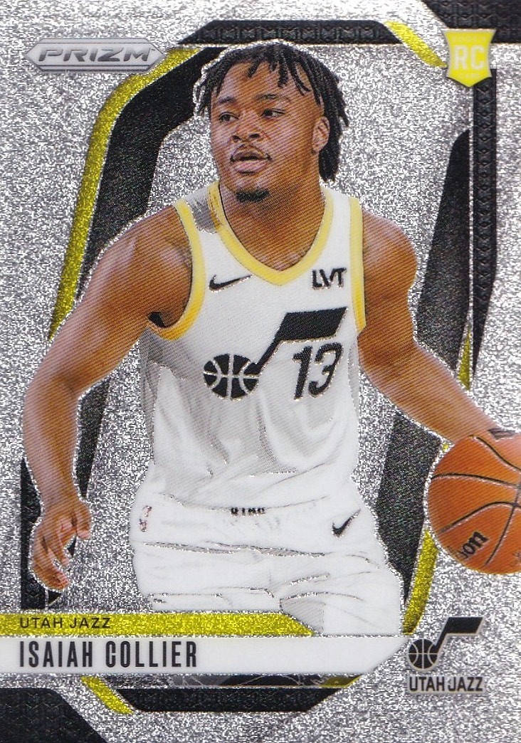 Isaiah Collier 2024-25 Panini Prizm Glitter Prizm Rookie RC SSP #227 Utah Jazz