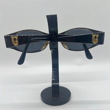 Vintage Versace Cat Eye Sunglasses Mod. S99 Col. 89M Dark Grey - Made In Italy
