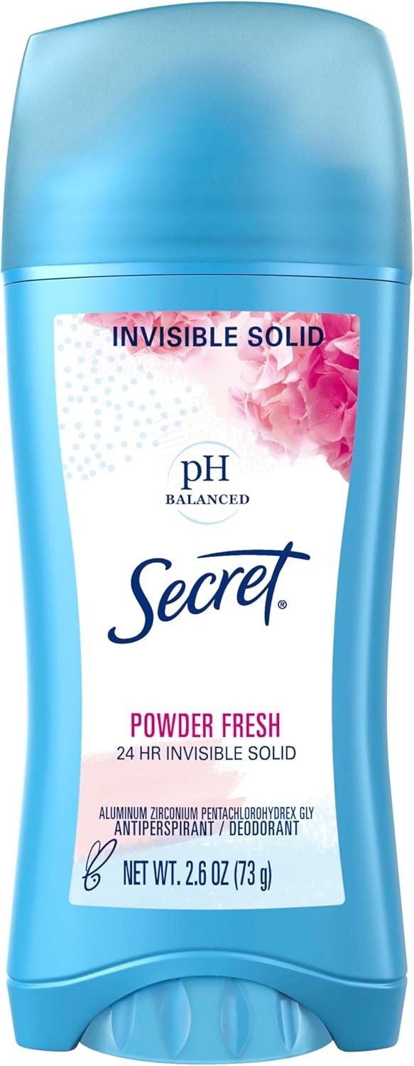 Secret Invisible Solid Antiperspirant Deodorant - Powder Fresh 75 ml