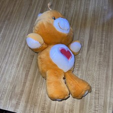 Care Bears 20th Anniversary Tenderheart Bear Plush 13" Play Along 2002 With Tags