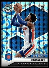 Saddiq Bey 2020-21 Panini Mosaic #276 Pistons Insert ? SEE SCAN! FREE SHIP