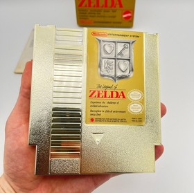 The Legend Of Zelda Nintendo NES PAL A ITA Italiano Mattel + Mapa - RARO