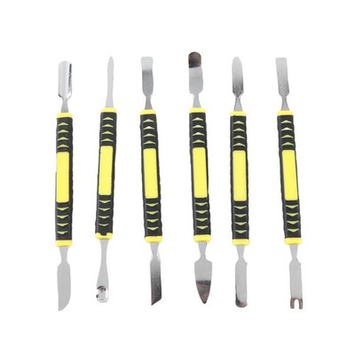 Metal Crowbar 6 Piece Set Carbon Steel Compact Structure 6 Piece Computer Re SET