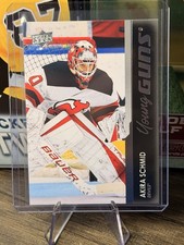 2021-22 Upper Deck Young Guns Hockey Rookie RC #716 Akira Schmid