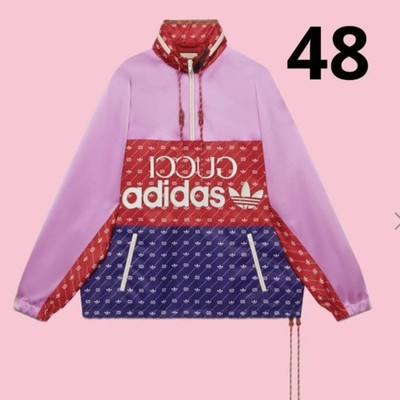 Adidas X Gucci Double Name Anorak Blouson 48