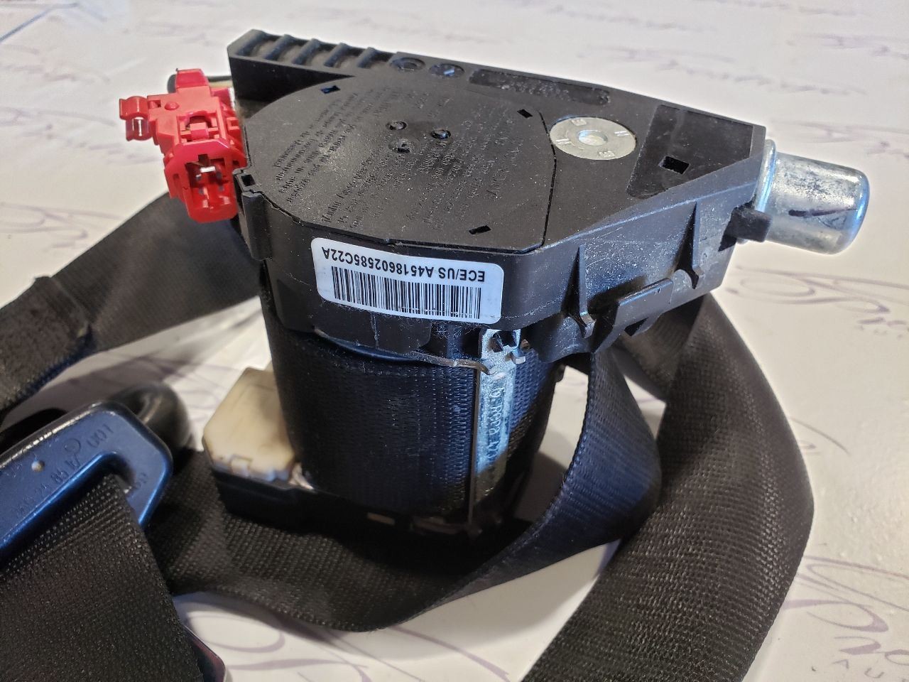 2009 Smart ForTwo Brabus Coupe Left Seat Belt Retractor Fits 08-16 OEM