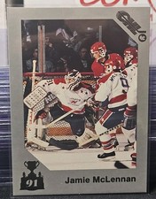 90-91 7th Inning Sketch Jamie McLennan 🚨🚨🚨 Lethbridge Hurricanes 