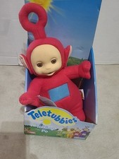 Vintage Playskool Teletubbies Talking Po Doll 1998 Bad Words Recalled Red Works